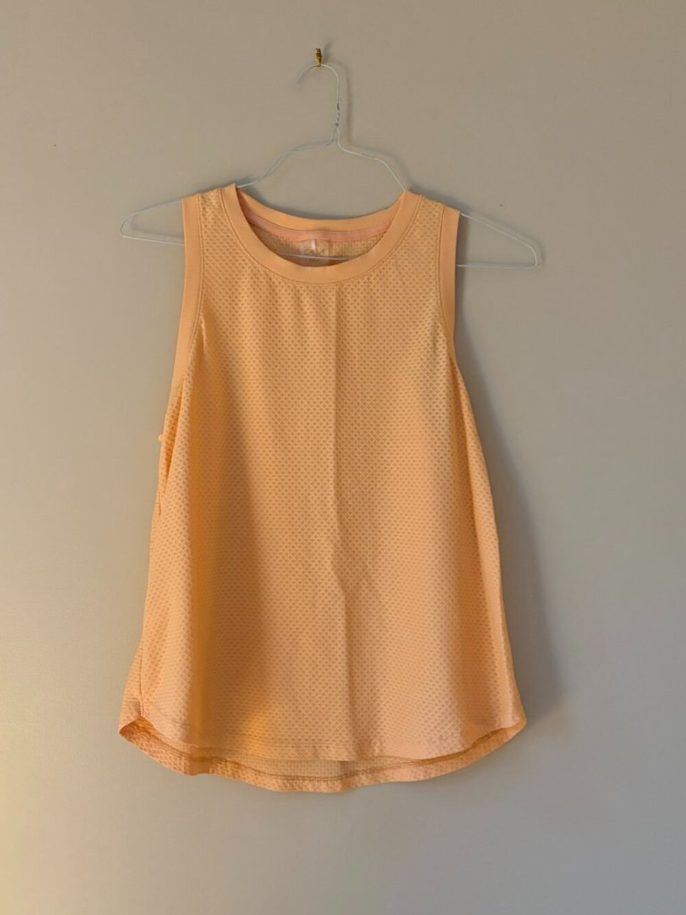 Calia Workout Top Size Medium Orange